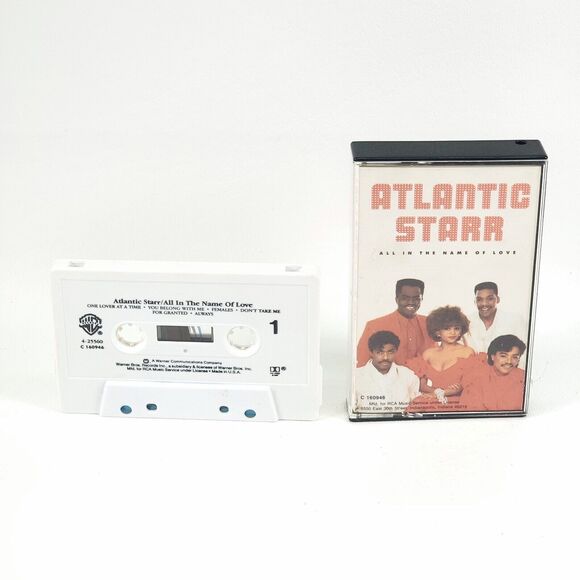 2 Atlantic Starr Cassettes All In The Name of Love & Secret Lovers The Best‎ Of - Picture 6 of 10